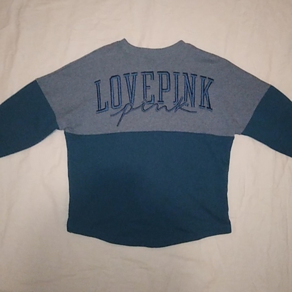 PINK GREY SWEATER SIZE XS NWOT - Picture 2 of 3